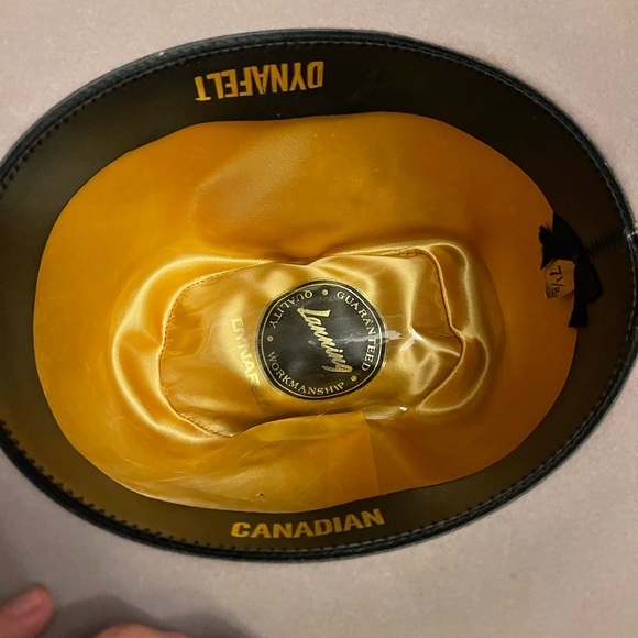 Beige Lanning dynafelt western cowboy hat - Picture 4 of 5